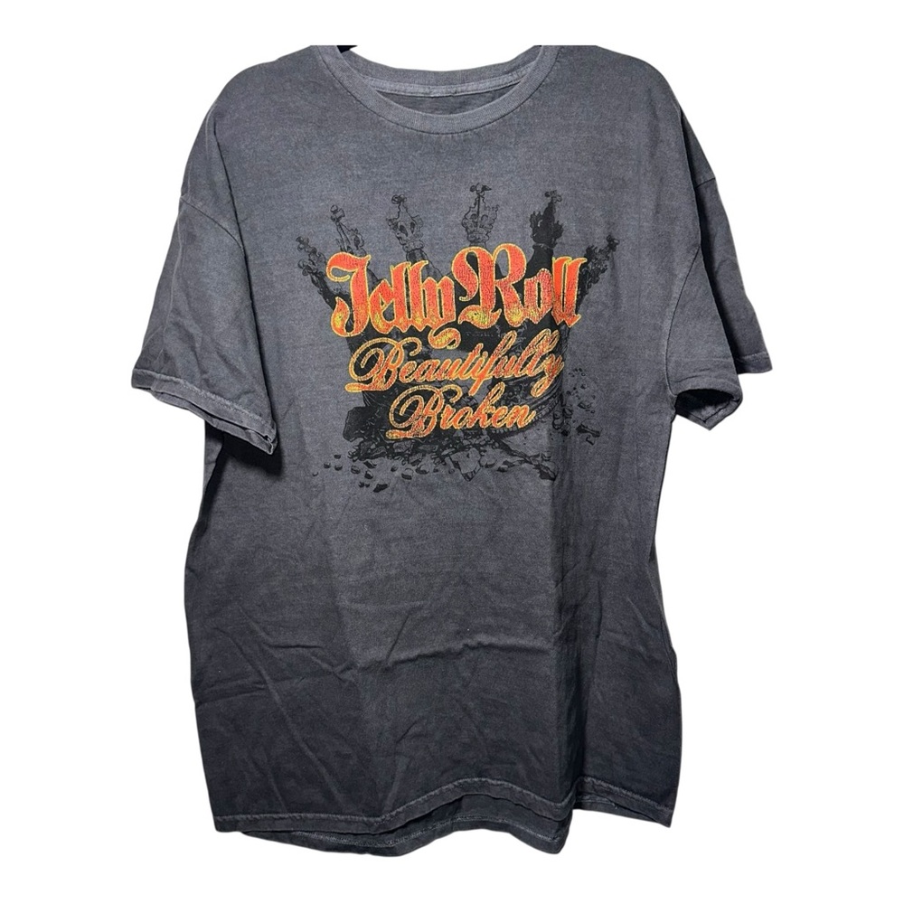 JELLY ROLL Graphic Band Tee Unisex‎ Large Tour Beautifully Broken Revolve Store